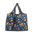 thumbnail image 2 of braveheart Folding Shopping Bag Fruit Animals Pattern Handbag Fashion Printing Ripstop Large Capacity Sundries Storage Tote Sports Fruit Fruit, 2 of 6