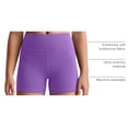 thumbnail image 4 of Shorts CRZ YOGA Butterluxe Deportivo de Cintura Alta Lila Talle L, 4 of 5