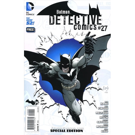 Detective Comics (2nd Series) #27G VF ; DC Comic Book