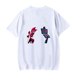 thumbnail image 4 of Hazbin Hotel Unisex Impreso Camiseta de manga corta Unisex Loose Casual Top de manga corta Blanco/2XL, 4 of 4