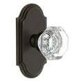 thumbnail image 6 of Grandeur 811488 Arc Solid Brass Rose Dummy Door Knob Set - Brass, 6 of 6