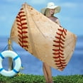 thumbnail image 5 of HCJKDU Baseball Pattern Beach Towels Quick Dry Microfiber Game Sport Towel Lightweight Swimming Towels for Travel Pool Camping Absorbent Soft Beach Towel, 5 of 5