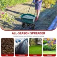 thumbnail image 6 of Dextrus 60 LB Push Broadcast Spreader for Lawn Garden With Adjustable Flow Settings, 6 of 6