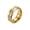 Gold, variant on PAMTIER Unisex Stainless Steel Brushed Finish CZ Wedding Band Engagement Promise Couple Ring Minimalist Daily Jewelry Brithday Christmas Gift for He Her