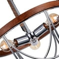 thumbnail image 4 of CWI Lighting 3 Light Down Chandelier with Chrome finish, 4 of 6