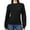 Rich Black, variant on Vince Camuto Women's Bobble Stitch Sleeve Pullover Sweater (Aurora Pink, S)