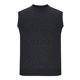 thumbnail image 3 of pstuiky Camiseta sin mangas para hombre, Suéter elástico de cuello redondo tejido en color liso para hombre Chaleco de hombre m, 3 of 5