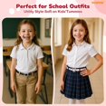 thumbnail image 4 of WHIPPY Girls Belts Kids Leather Waist Belts for Jeans Dresses, 4 of 7