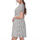 thumbnail image 2 of Disketp Airplane para Vestido de Manga Corta para Mujeres, Vestidos de Verano para Mujeres, Casual y Holgado para la Playa, 2 of 6