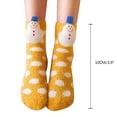 thumbnail image 2 of Calcetines navideños antideslizantes para el piso Coral Velvet Otoño Invierno Calcetines casuales para el piso, tipo 1, niño Speravity JR0764-06, 2 of 6