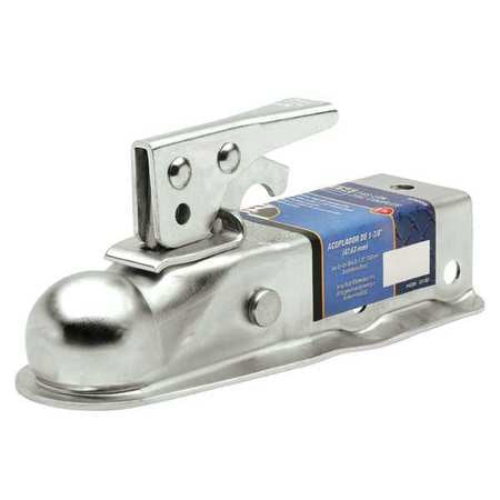 Bulldog Trailer Coupler - BULLDOG 74338 Trailer Coupler, Class I, 2000 lb, REESE TOWPOWER