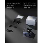 GMKtec M3 Pro Mini PC, Intel i5-13500H Processor (Turbo 4.7 GHz) Mini Computers, 32GB DDR4 1TB SSD, USB 3.2, Type-C/WiFi 6, BT5.2, 4K Triple Display Desktop PC