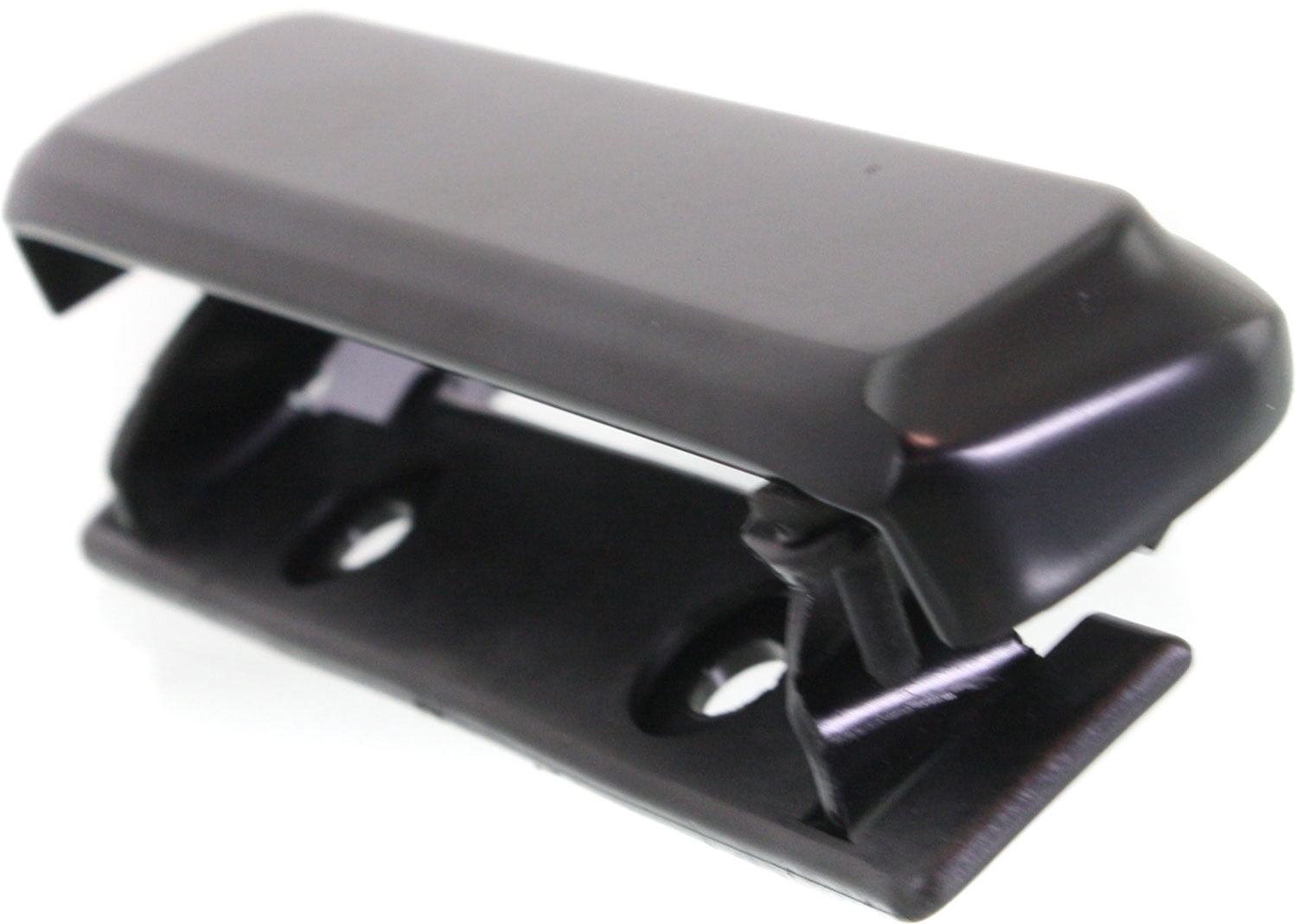 Replacement F462111 Exterior Door Handle Compatible with 1981-1990 Ford Escort 1984-1990 Bronco II Front, Right Passenger Smooth Black