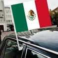 thumbnail image 5 of 4 Pcs Mexico Car Flag, Small Mexico Car Flag, Mexican Car Banner with Flagpole for Sports Events Mexico Independence Day Party Decorations, 5 of 6