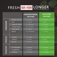 thumbnail image 2 of EDYCARX 11" x 50' (Total 100 Feet) Vacuum Seal Bags Black and Clear, Vacuum Sealer Bags for Food Storage, Heavy Duty Commercial G, 2 of 6