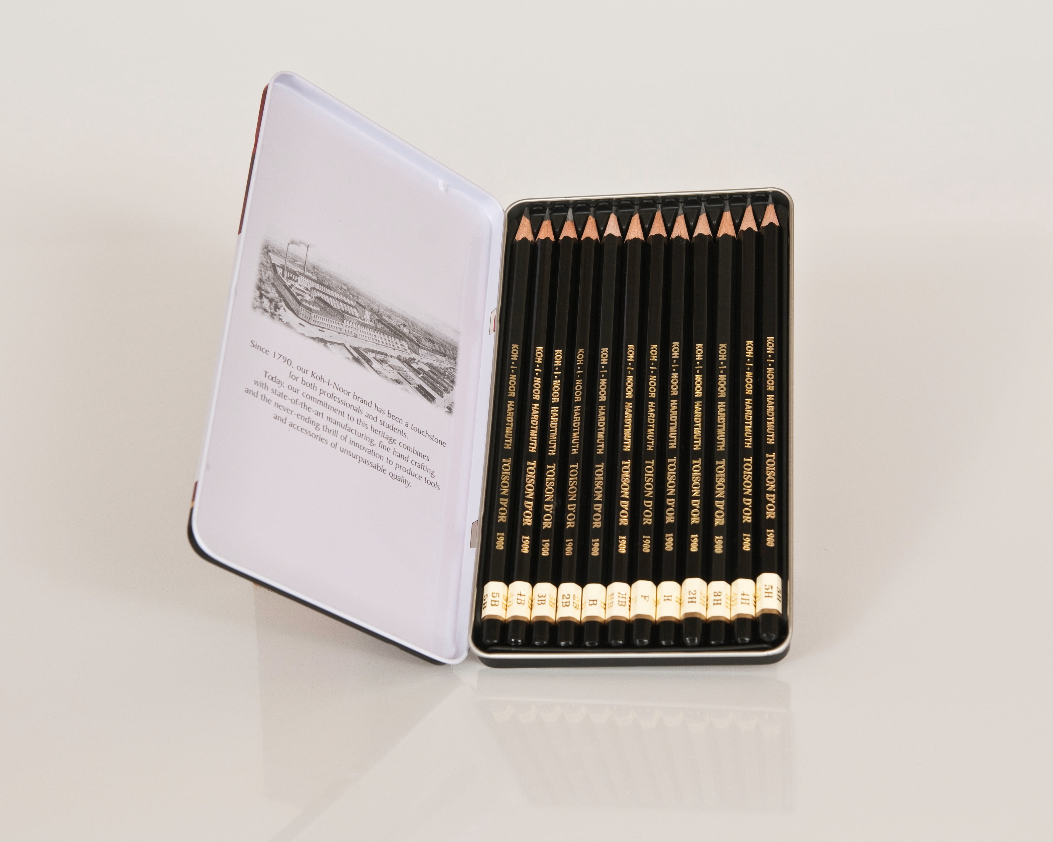 Toison D'or Graphite Pencil 12 Piece Set, Graphics Selection
