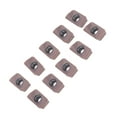 thumbnail image 4 of Turning Blades, 10 Pcs Easy Storage Wear Resistance Turning Inserts Low Friction Coefficient With Multi Layer Coating For Lathe, 4 of 8