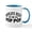 White/Blue Inside, variant on CafePress - World's Best Pop Pop Mug - 11 oz Ceramic Mug - Novelty Coffee Tea Cup
