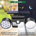thumbnail image 1 of Solar Lights Outdoor, Motion Sensor Security Lights Solar Wall Lights, 1 of 4