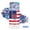 A, variant on SDOHIG Red White Blue Face Hair Glitter Stick, Patriotic USA Flag Star Face Glitter for Independence Day & Memorial Day, 4th of July Outfits for Women & Kids, 15g