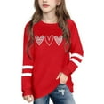 thumbnail image 3 of Girls Tops Long Sleeve Super Soft Children Crew Neck Tunic Casual Girls Tees Blouses A 4-5 Years, 3 of 3