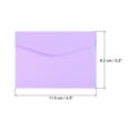 thumbnail image 2 of REGALWOVEN Mini Envelopes, Mini Card Business Card Envelope for Small Note Card Greeting Wedding Light Purple, 2 of 6