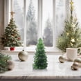 thumbnail image 4 of Realistic Artificial Christmas Trees, Crystal Christmas Tree Pines Ornament Resin Crafts To Table Display And Gift Mini Christmas Trees, 4 of 6