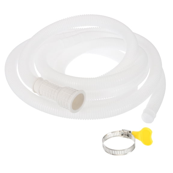 Uxcell 9.84ft Air Conditioner Drain Kit, Universal AC Drain Hose with Clamp for Mini-Split Window AC Unit