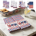 thumbnail image 7 of 2 Pcs Patriotic Towels for Kitchen,4th of July Decorations Star Flag Decor Dish Towels,Hand Towels for Memorial Day,Independence Day Kitchen Supply, 7 of 7