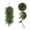 A, variant on Clearance Under $5, Artificial Teardrop Swag Hanging Greenery Faux Pine and Cedar Accent with Cones for Front Door Mantel and Window Decor, 61cm(E)