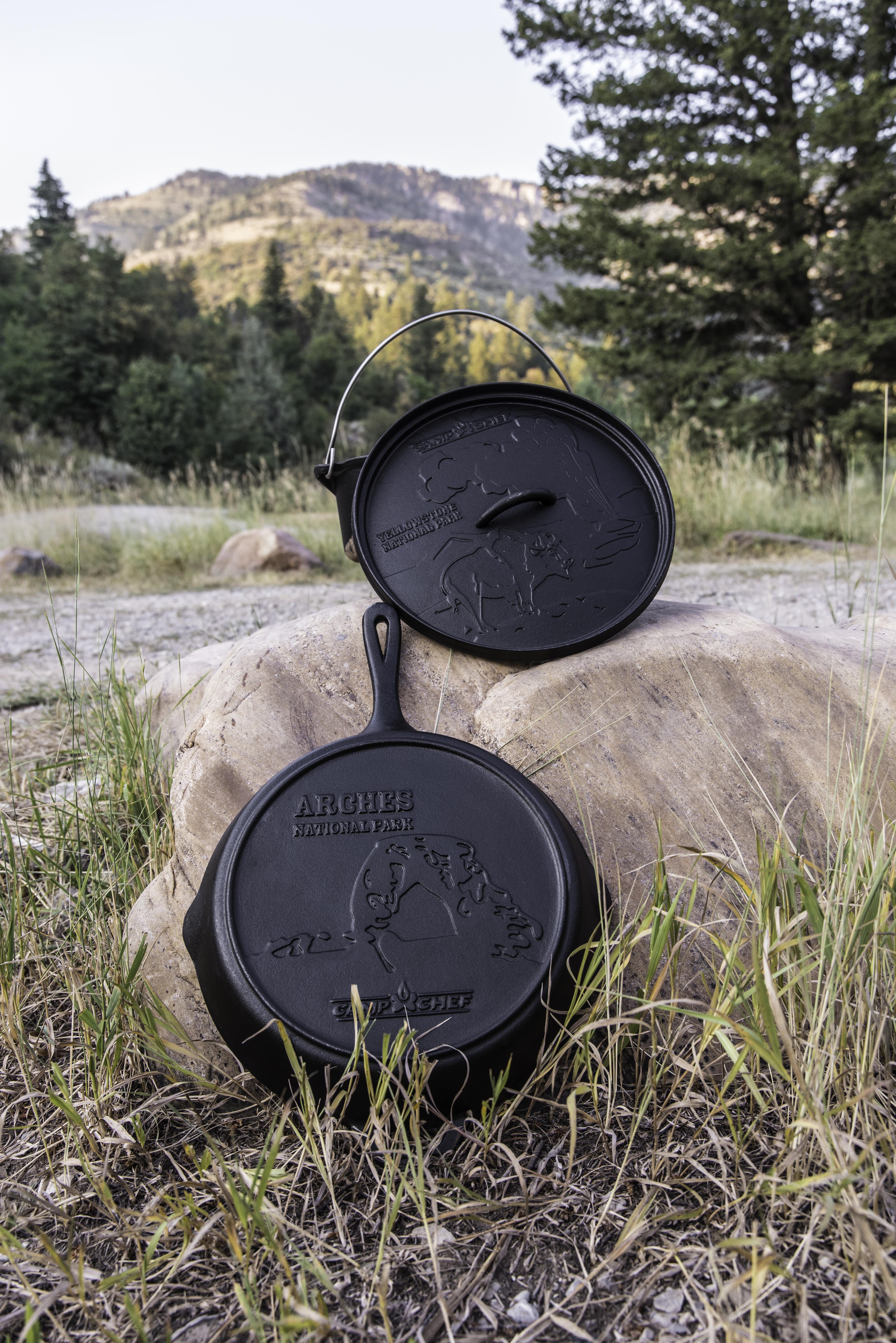 Camp Chef National Parks Cast Iron Set - Hike & Camp
