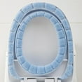 thumbnail image 4 of Walbest Bathroom Ultra Soft Toilet Seat Cover Pad, Toilet Seat Cushion Washable and Comfortable Toilet Seat Cover Pad, Fits Most Size Toilet Lid, 4 of 7