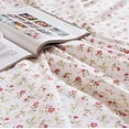 thumbnail image 3 of King Size Bed Sheets Set PC Soft Cooling Thread Count Microfiber Printed Sheet Deep Pocket Breathes Better Machine Washable Tropical Palm Tree Fronds Patterned Double, 3 of 8