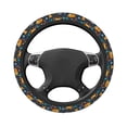 thumbnail image 3 of Haiem Colorful Fox Print Steering Wheel Cover 15 Inches for Women Men, Neoprene Anti-Slip Cute Car Steering Wheel Grip Wrap Car Accessories Protective Case Cover, 3 of 8