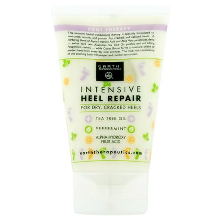 Earth Therapeutics Intensive Heel Repair, 4 fl oz (Best Treatment For Severely Cracked Heels)