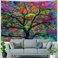 thumbnail image 4 of Autua Colors Branches Impressionist Painting Tapestry Wall Hanging Unique Style Graphic Tapestries Home Wall Decor Art for Living Room Bedroom Apartment Farmhouse Dorm 40x60inch, 4 of 6
