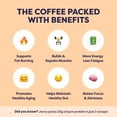thumbnail image 3 of Caramel Protein Iced Coffee - Premium Whey Protein & Instant Iced Coffees - 100% Natural Cold Brew Coffee - Zero Artificial Flavors & Sweeteners, 80 mg Caffeine Per Serving, 0g of Sugar, 20 Servings, 3 of 5