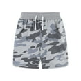 thumbnail image 4 of Hessimy Baby Boys' Toddler Pull-on Jogger Shorts Classic Fit Elastic Waist Shorts Kids Multipacks Pants,ClassicFit(Grey,3Y), 4 of 4