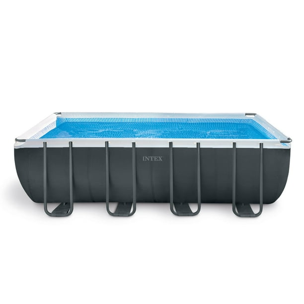 Intex Ultra 18 X 9 X 52 Xtr Rectangular Frame Swimming Pool Set W Pump Filter Walmart Com Walmart Com