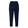 thumbnail image 4 of TAGOLD Womens Summer Yoga Pants,Women Oversized Quick Drying Tight Fitting Elastic Comfortable Fitness Pants Capris Yoga Pants, 4 of 4
