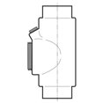 thumbnail image 2 of Robroy Industries PREYS5SA, Exp Proof Conduit Seal, 1-1/2 Al Eys, 1 PC, 2 of 2