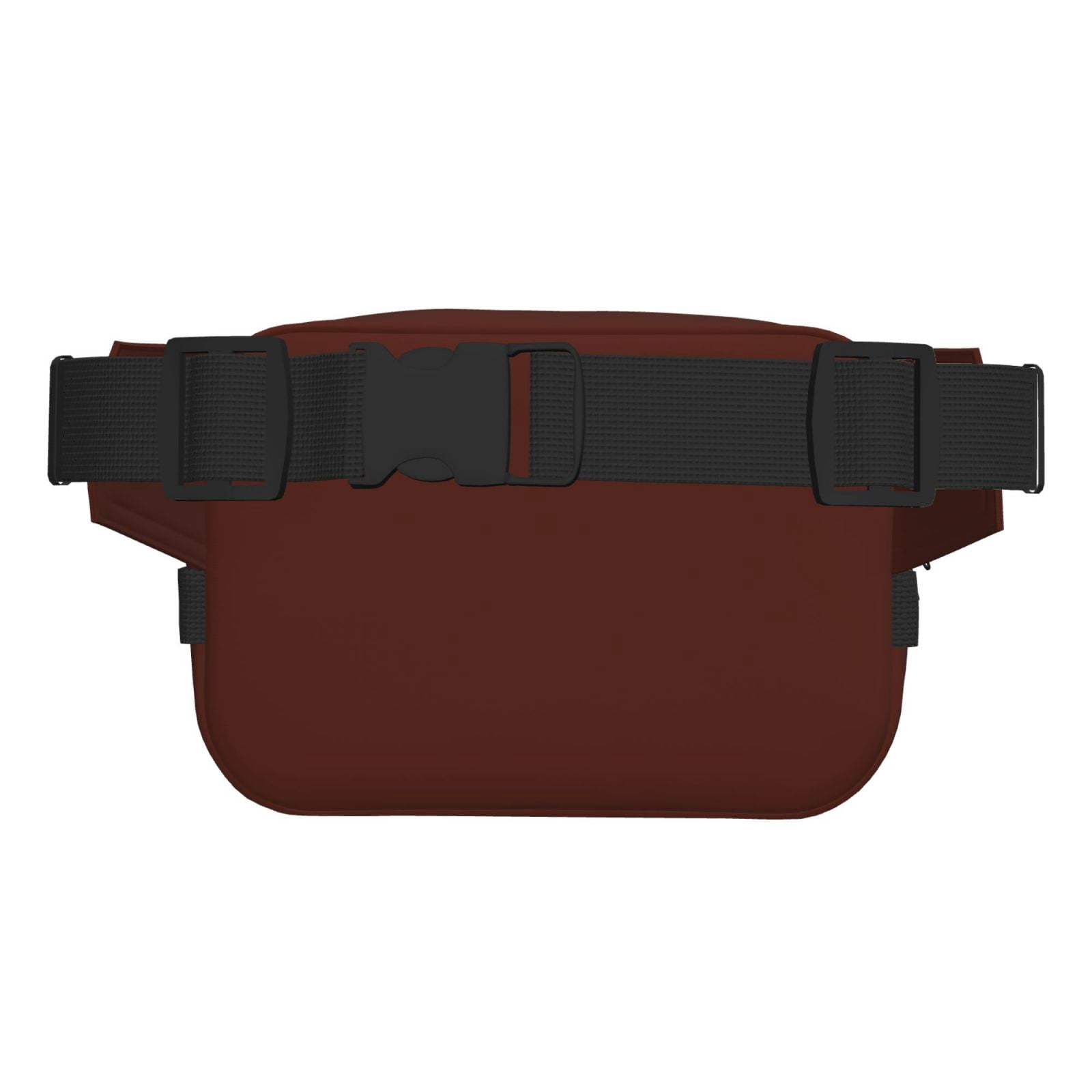 Hirioo Brown for Double Layer Waist Bag Adjustable Fanny Pack For Travel Running Hiking