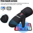 thumbnail image 3 of Snow Deer Heated Mittens Gloves for Men Women, Palm & Handback Heated Rechargeable Electric Ski Snow Mitts with 7.4V 2200mAh Battery for Winter Skating Camping Hunting Hiking Running, 3 of 12