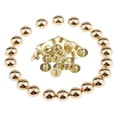 thumbnail image 4 of 20 Pieces Mushroom Dome Rivets Studs Spikes for Studs Buttons Rivets Leathercrafts Leather Craft Bag 8mm gold, 4 of 9