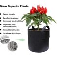thumbnail image 3 of GFDYREE 10-Pack 7 Gallon Grow Bags, Aeration Fabric Pots with Handles, 3 of 7