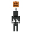 thumbnail image 3 of Minecraft Wither Skeleton Action Figure & Accessories Set, 3.25-inch Scale Collectible, 3 of 6