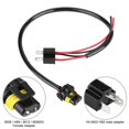 thumbnail image 4 of H4 Wire Harness Adapter, Copper Core Light Harness Connector 20inch Long Left Right  For Headlight Fog Lamp, 4 of 8