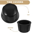 thumbnail image 3 of 5pcs Rubber Dust Rims Cover Caps Waterproof Wheel Cover Wheel Dust Cap Trailer Tire Covers Tire Wheel Hub Caps For Car Accessories, 3 of 8