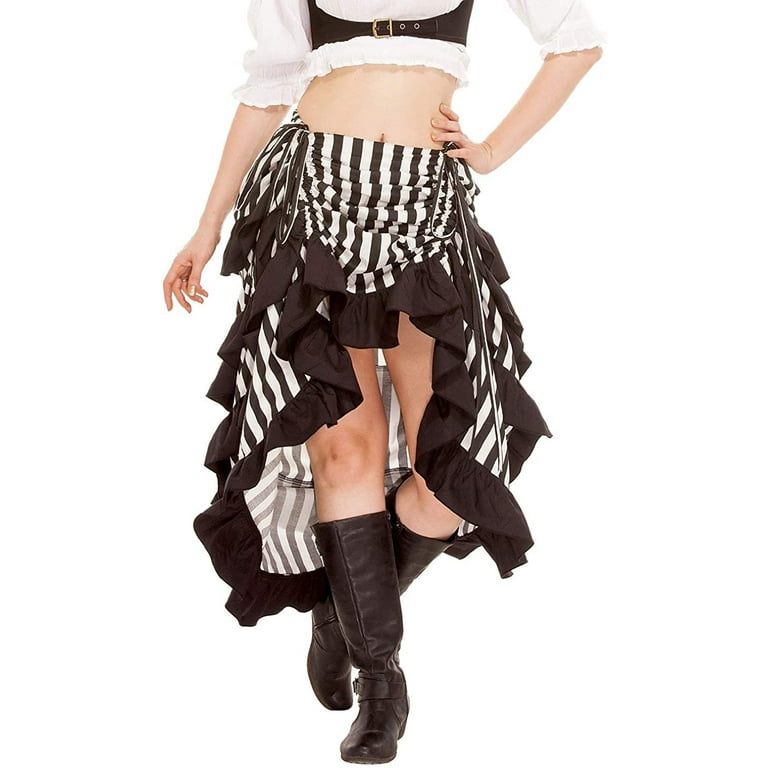 ThePirateDressing Steampunk Victorian Cosplay Female High Low Show
