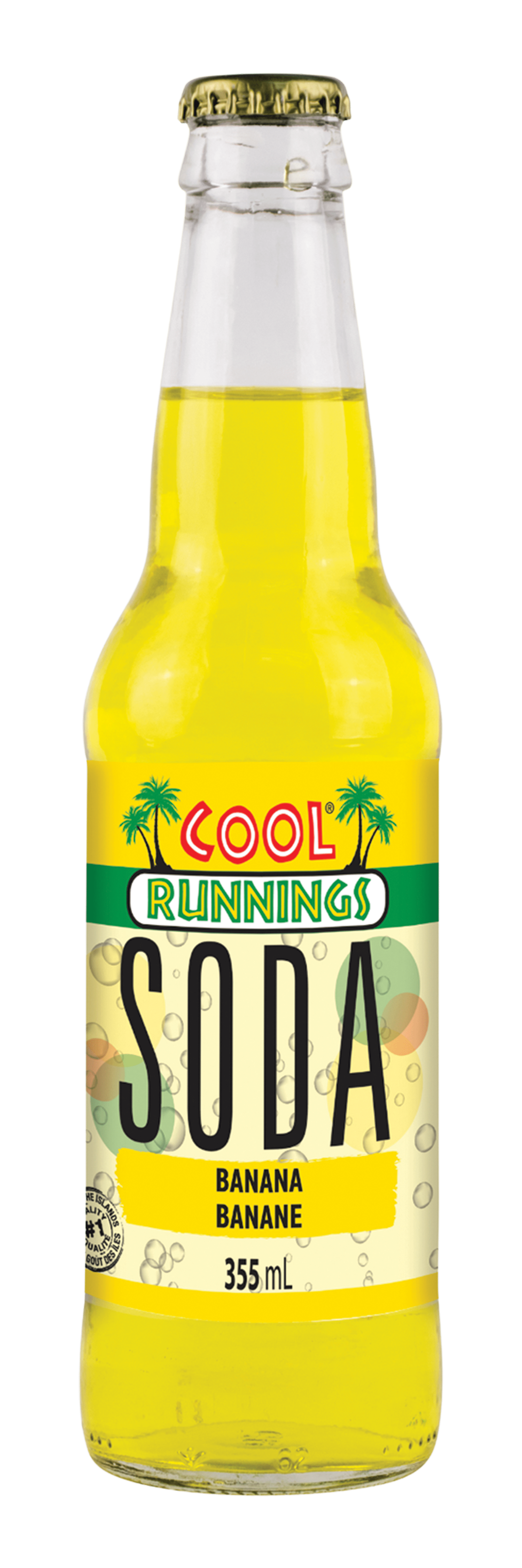 Cool Runnings Banana Soda - 355ml